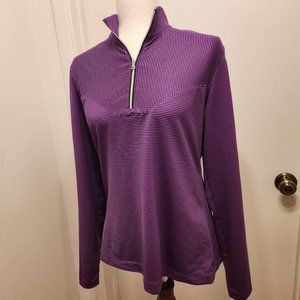 Cutter & Buck quarter zip pullover long sleeve top